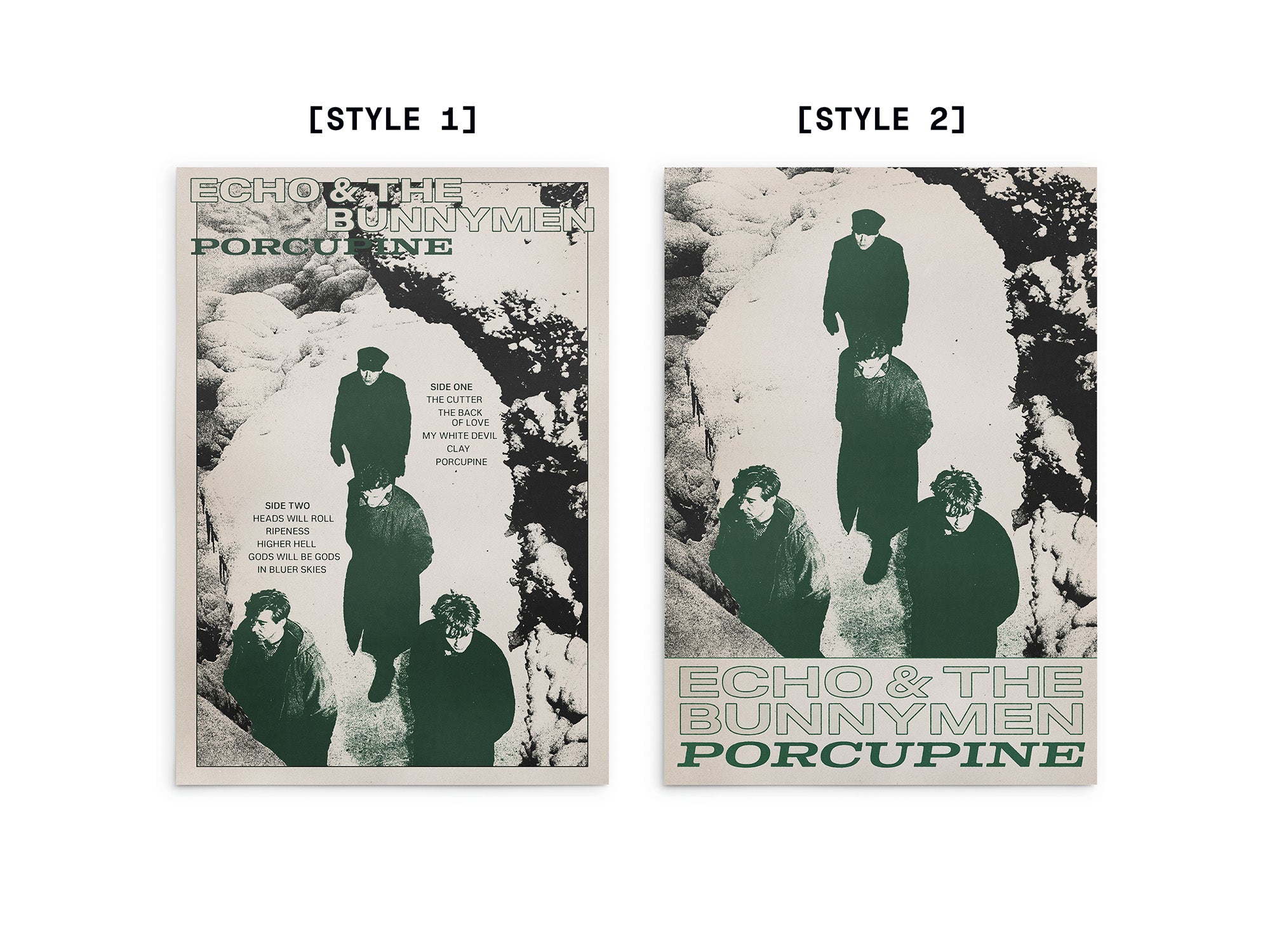 Echo & the Bunnymen Porcupine Poster