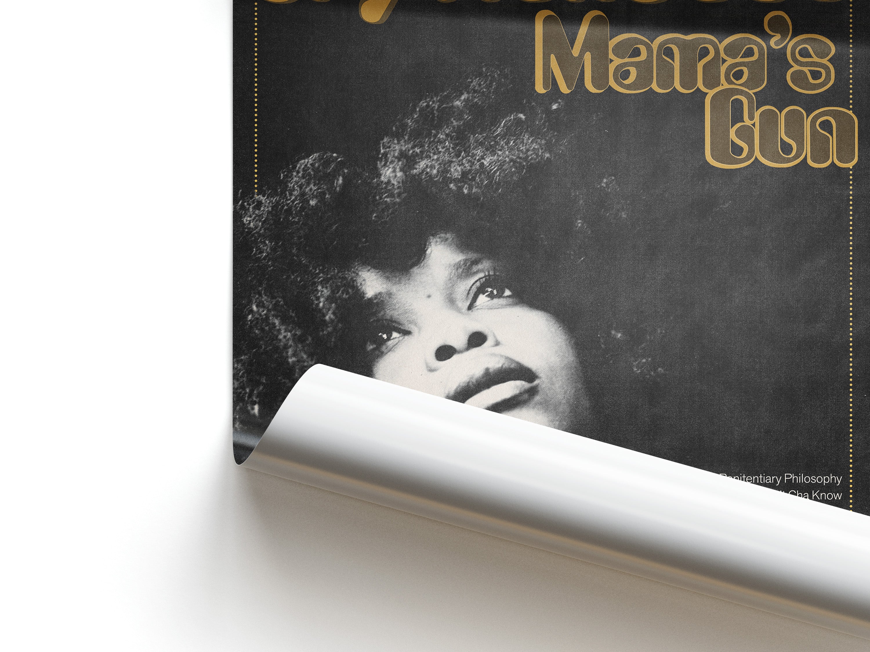 Erykah Badu Mama's Gun Poster