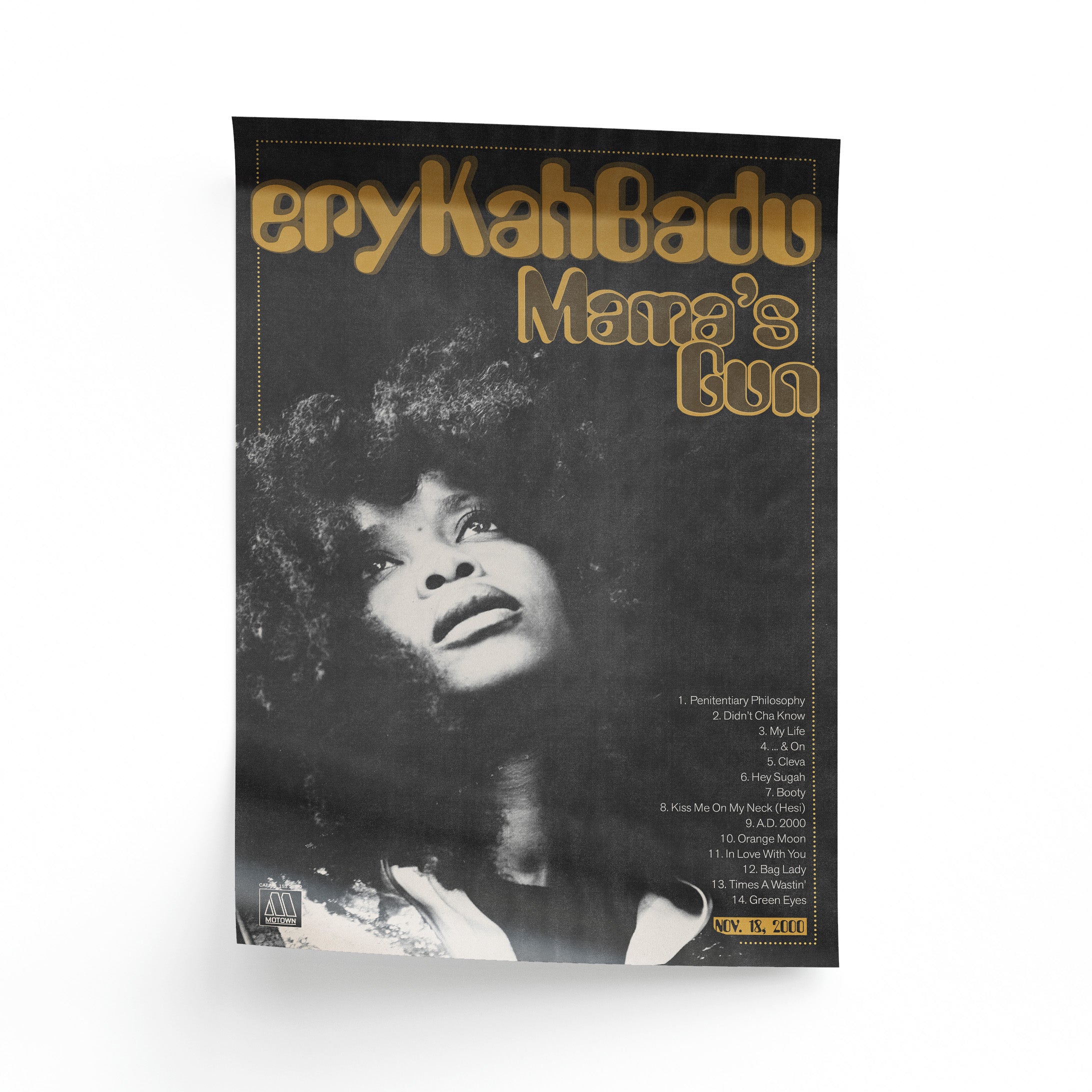 Erykah Badu Mama's Gun Poster