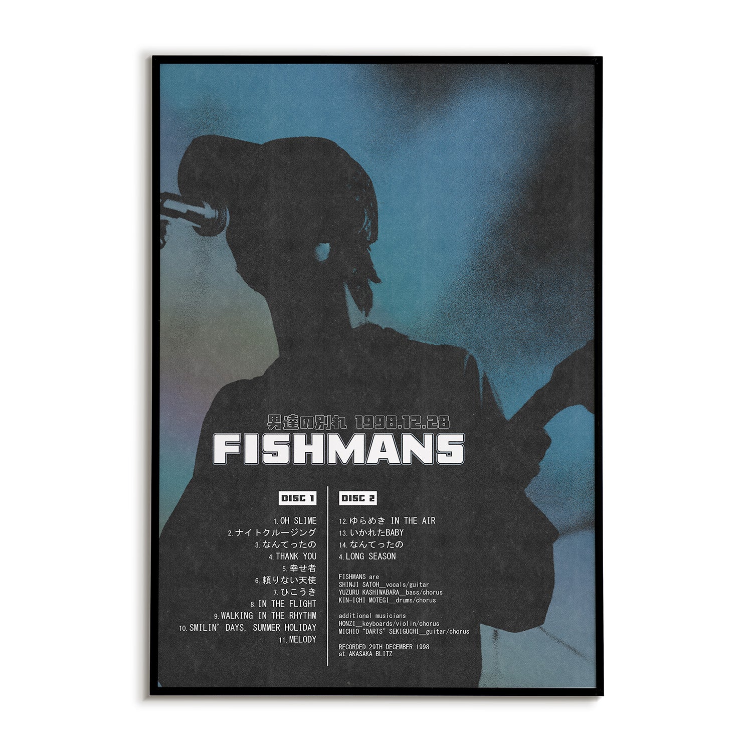 Fishmans 98.12.28 Otokotachi no wakare Poster