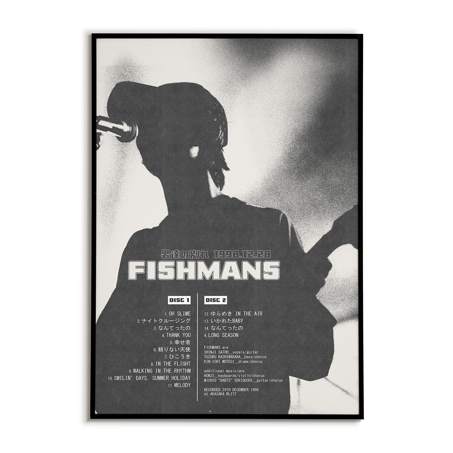 Fishmans 98.12.28 Otokotachi no wakare Poster