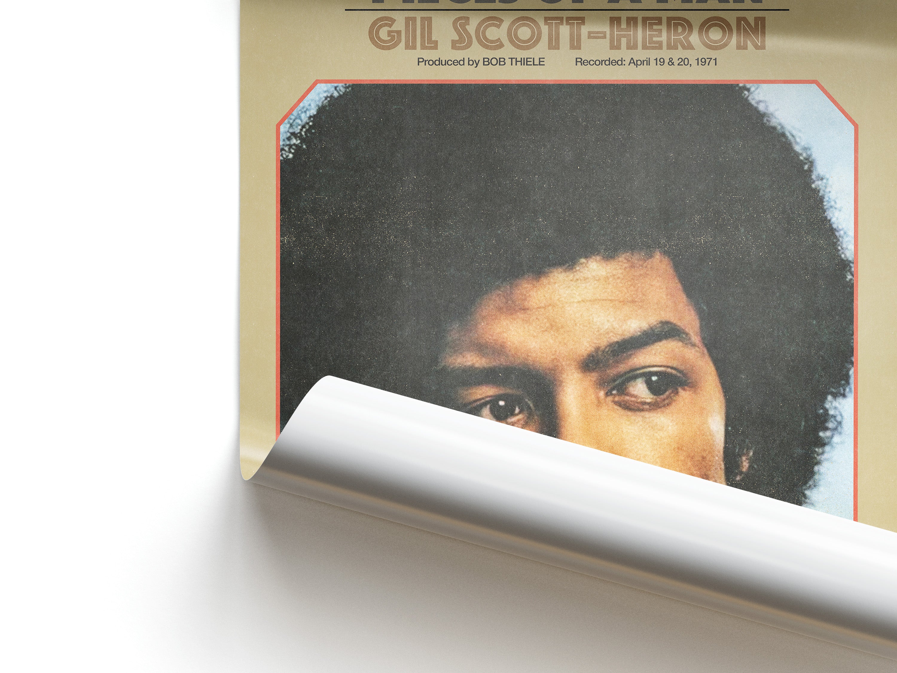 Gil Scott-Heron Pieces of a Man Poster