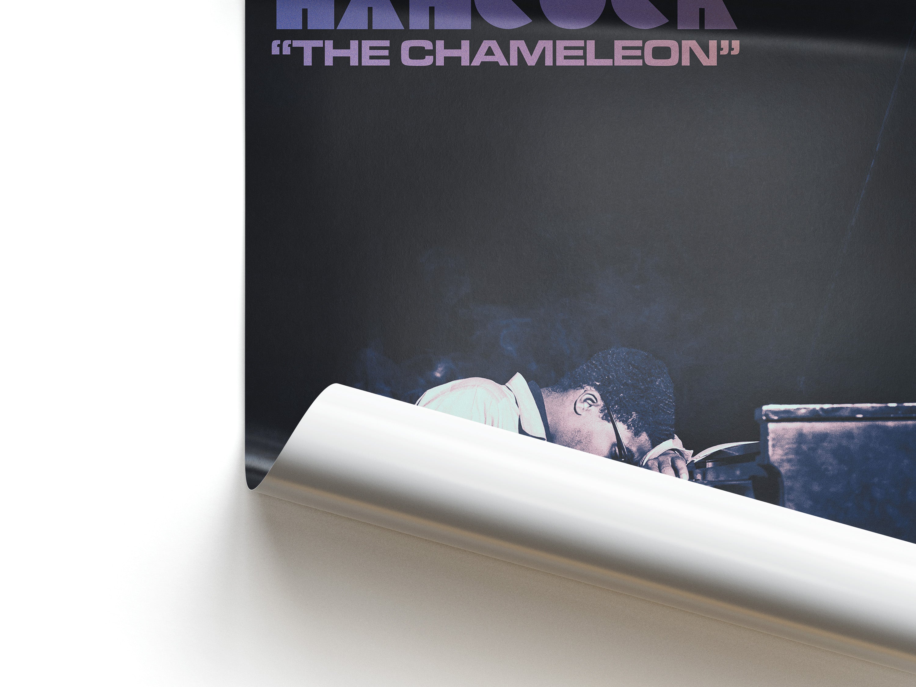 Vinyl record cover for 'The Chameleon' by Herbie Hancock