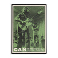Poster for Krautrock band Can and their album Ege Bamyasi.