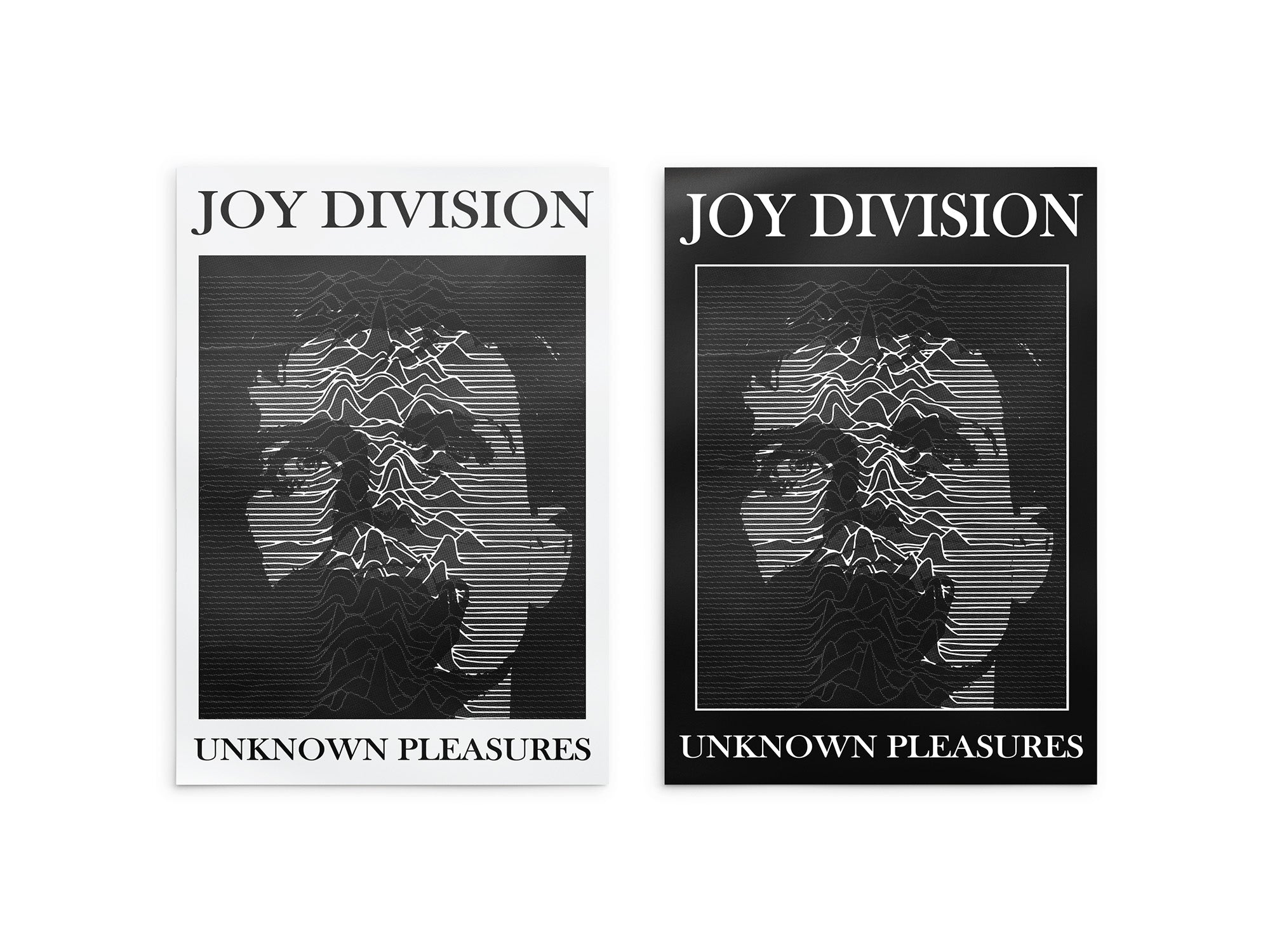 Joy Division Unknown Pleasures Poster