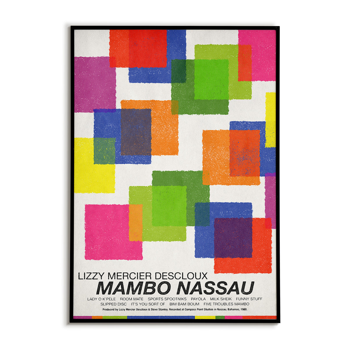 Lizzy Mercier Descloux Mambo Nassau Poster