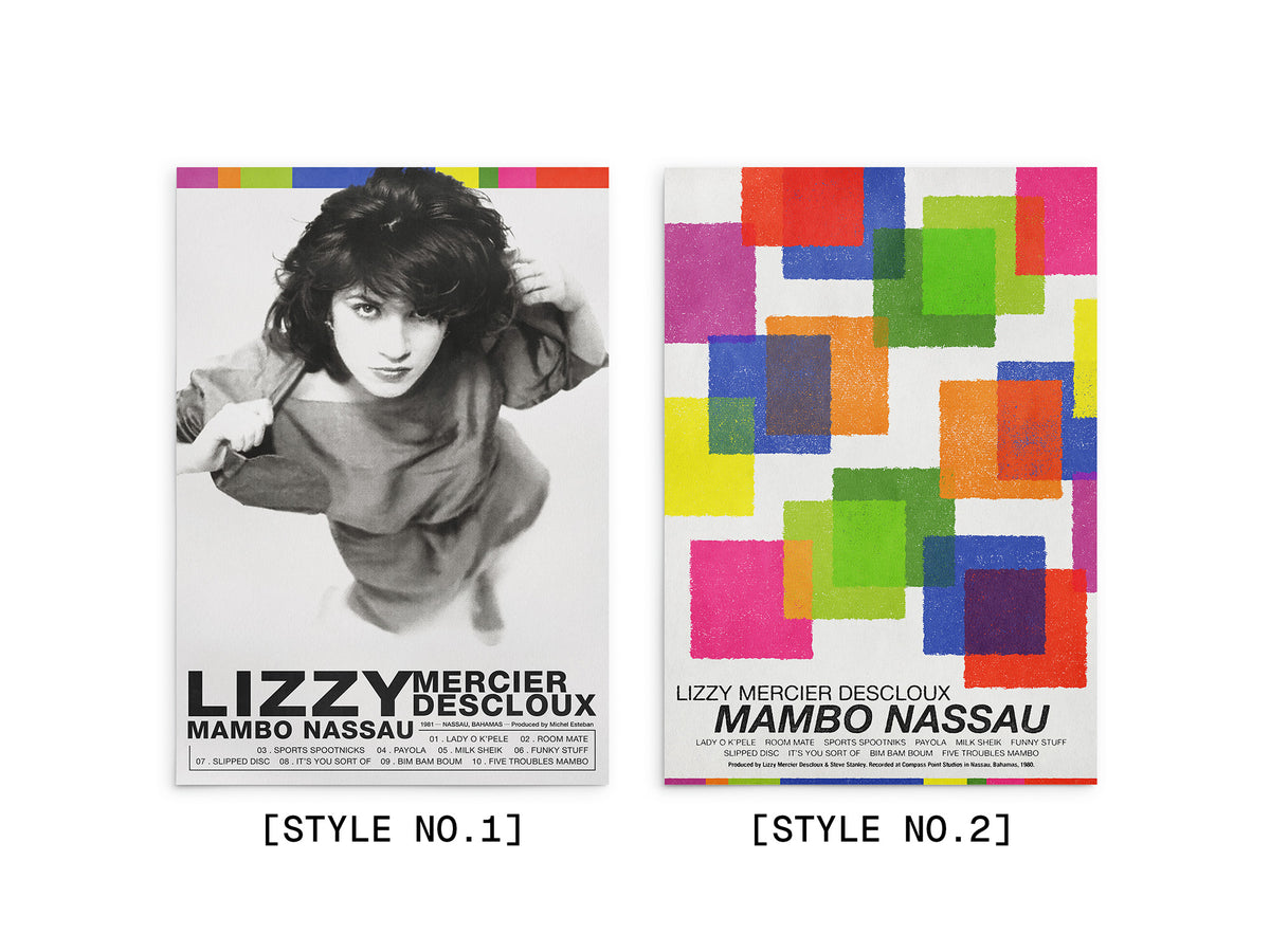 Lizzy Mercier Descloux Mambo Nassau Poster