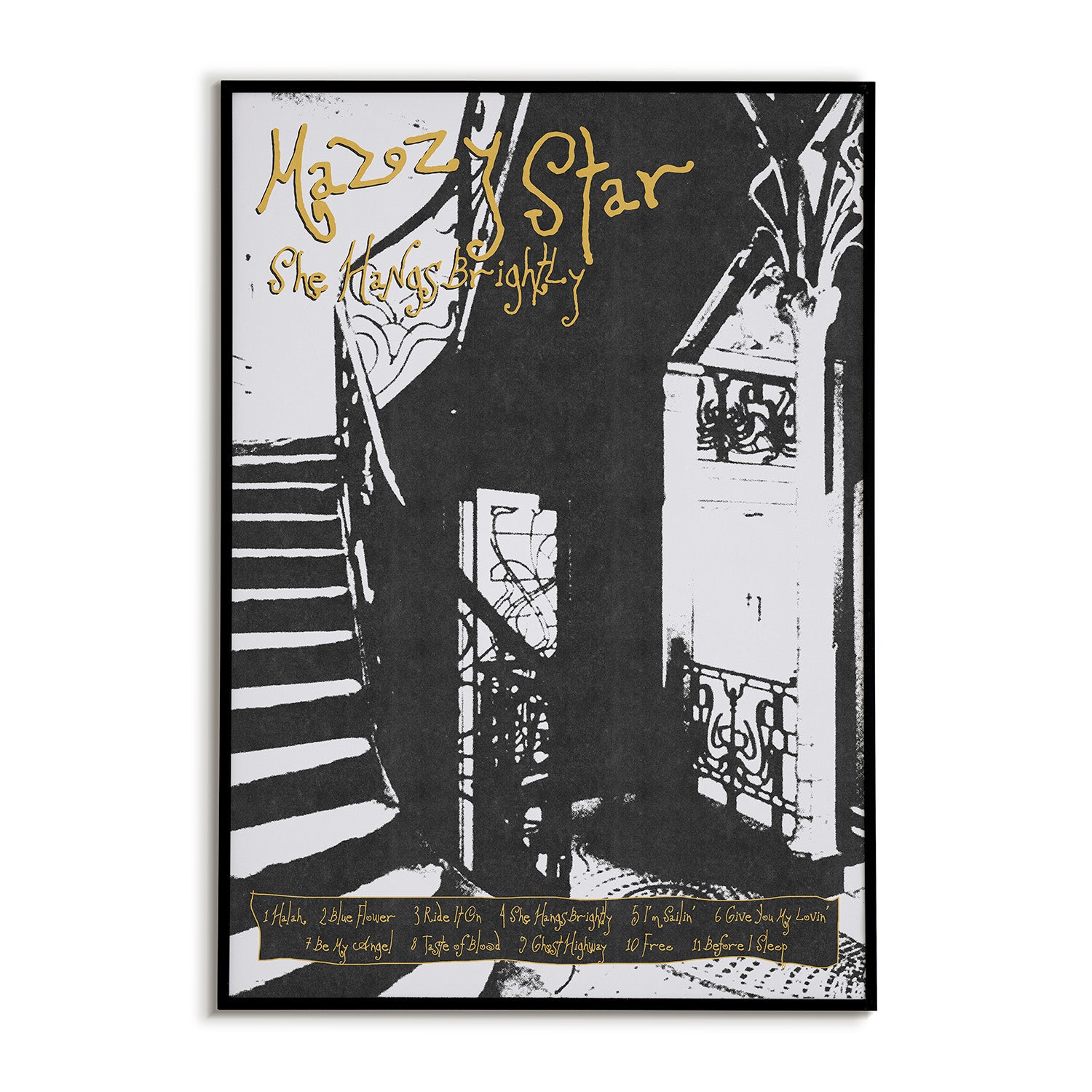 Mazzy Star She Hangs Brightly Album Poster