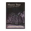 Poster for Mazzy Star's album 'So Tonight That I Might See' with a person lying in bed.