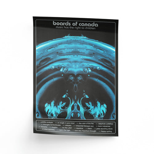 Boards of Canada Music Has the Right to Children Poster