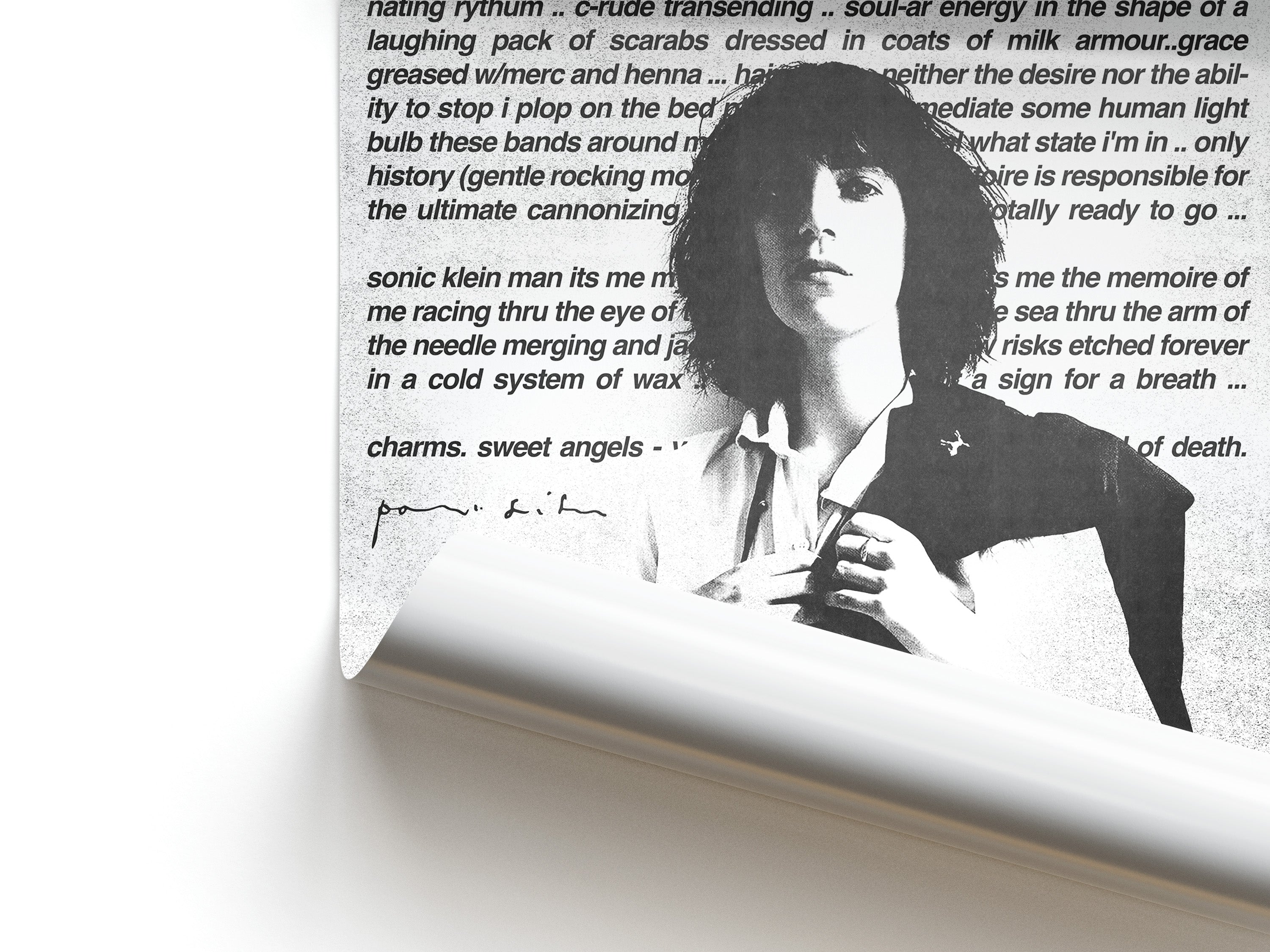 Patti Smith Horses Poster