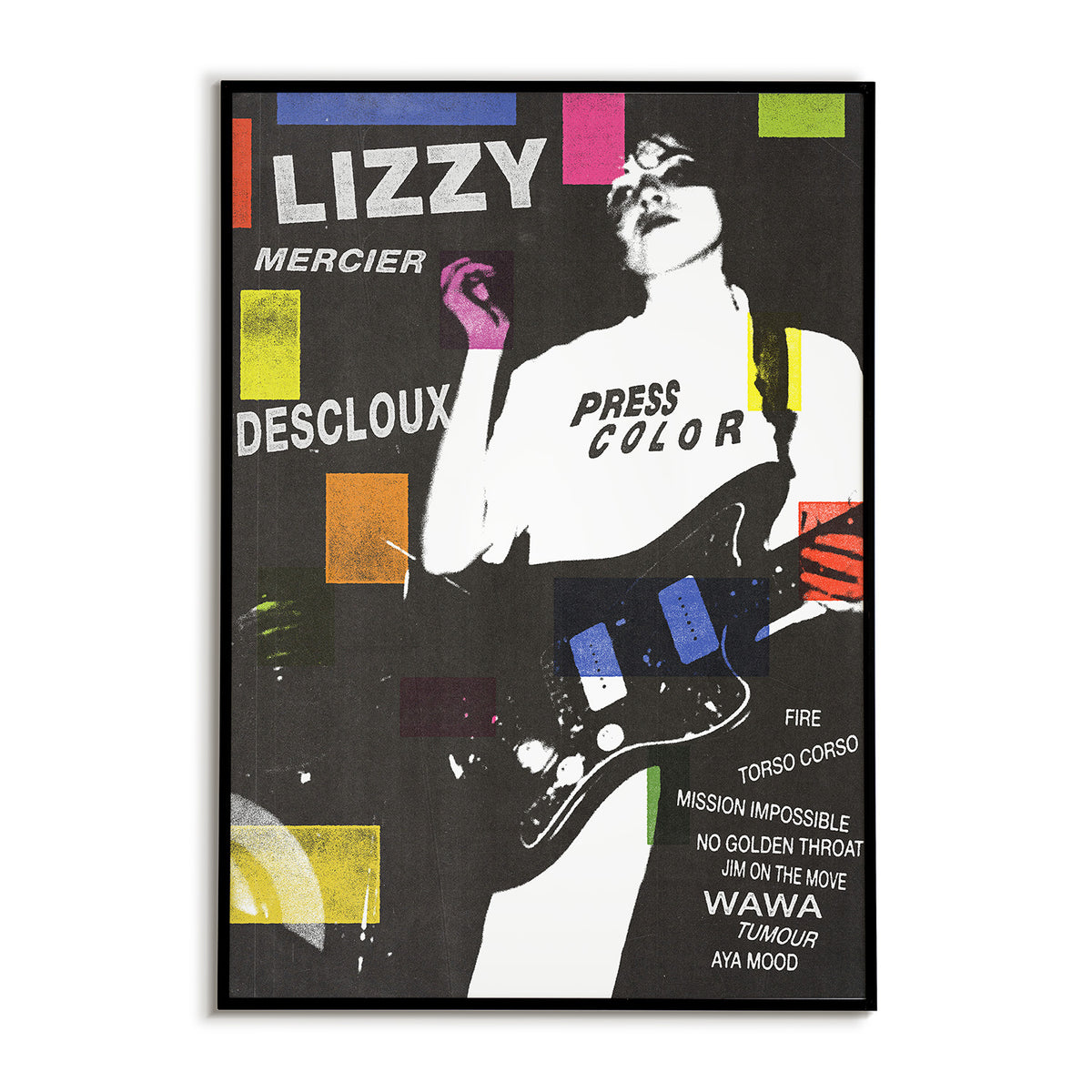 Lizzy Mercier Descloux Press Color Poster