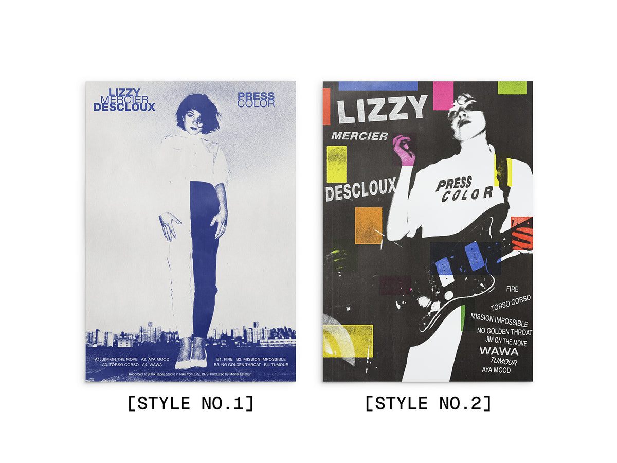 Lizzy Mercier Descloux Press Color Poster