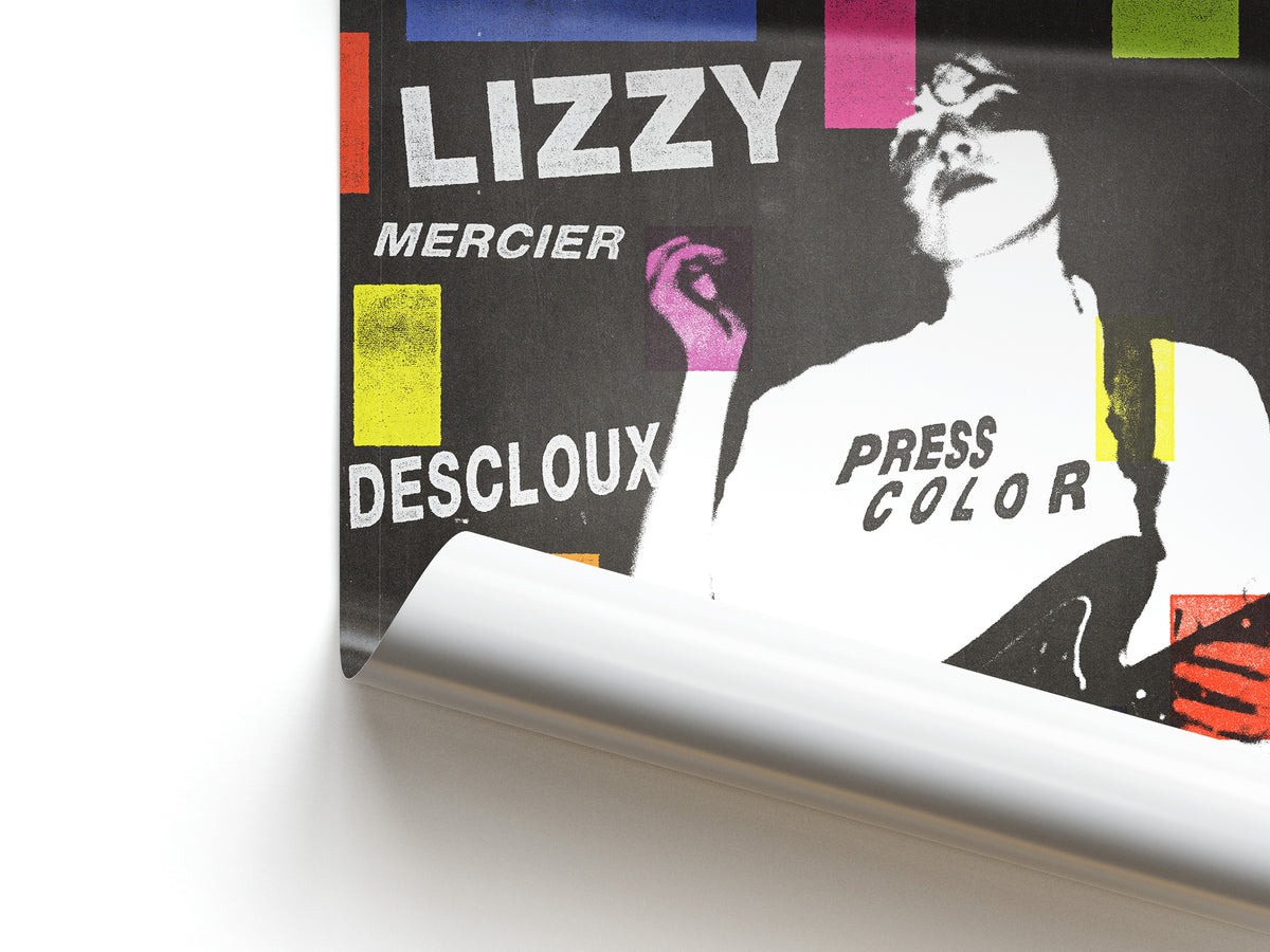Lizzy Mercier Descloux Press Color Poster