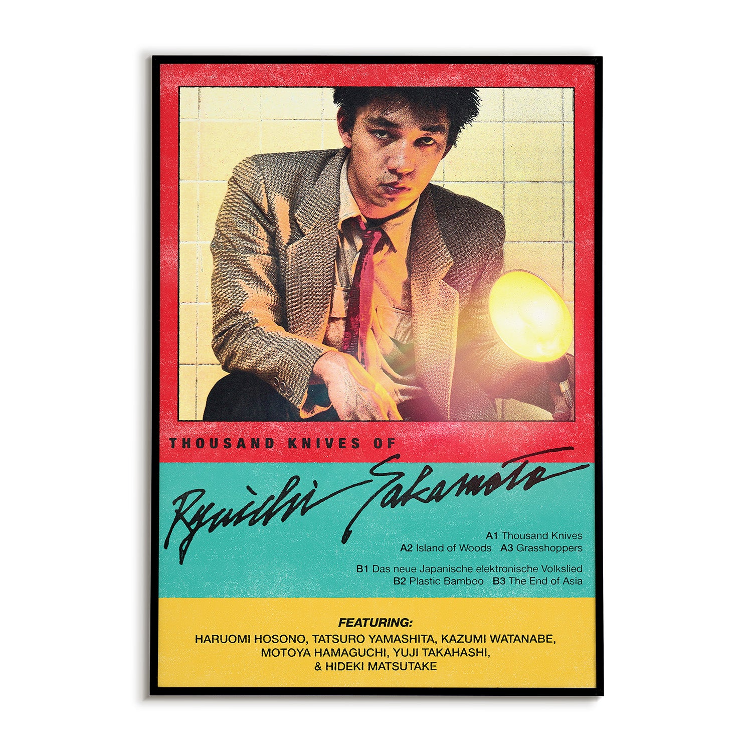 Thousand Knives of Ryuichi Sakamoto Poster