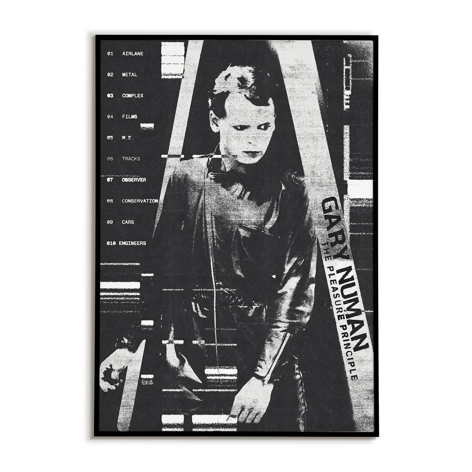 Gary Numan The Pleasure Principle Poster