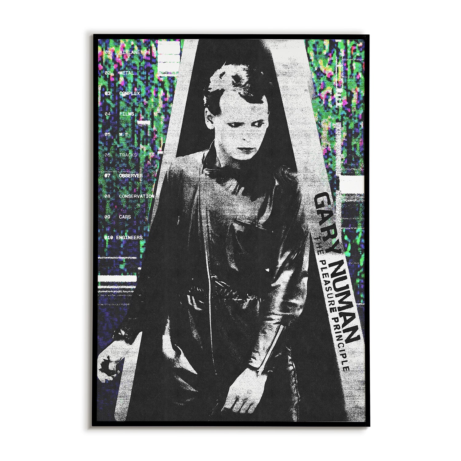 Gary Numan The Pleasure Principle Poster