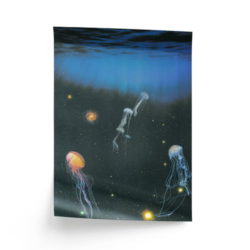 "Aquatic Aliens" Art Print