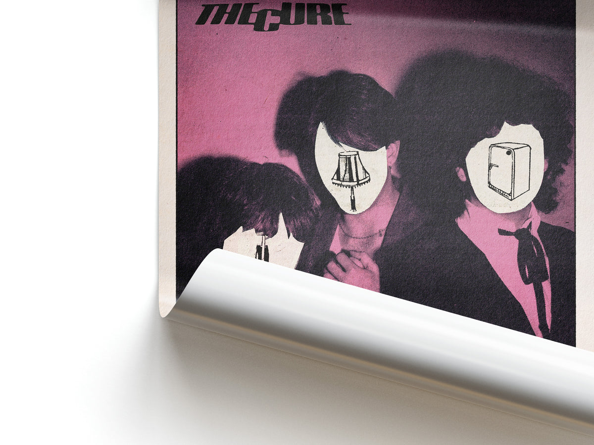 The Cure Three Imaginary Boys Poster
