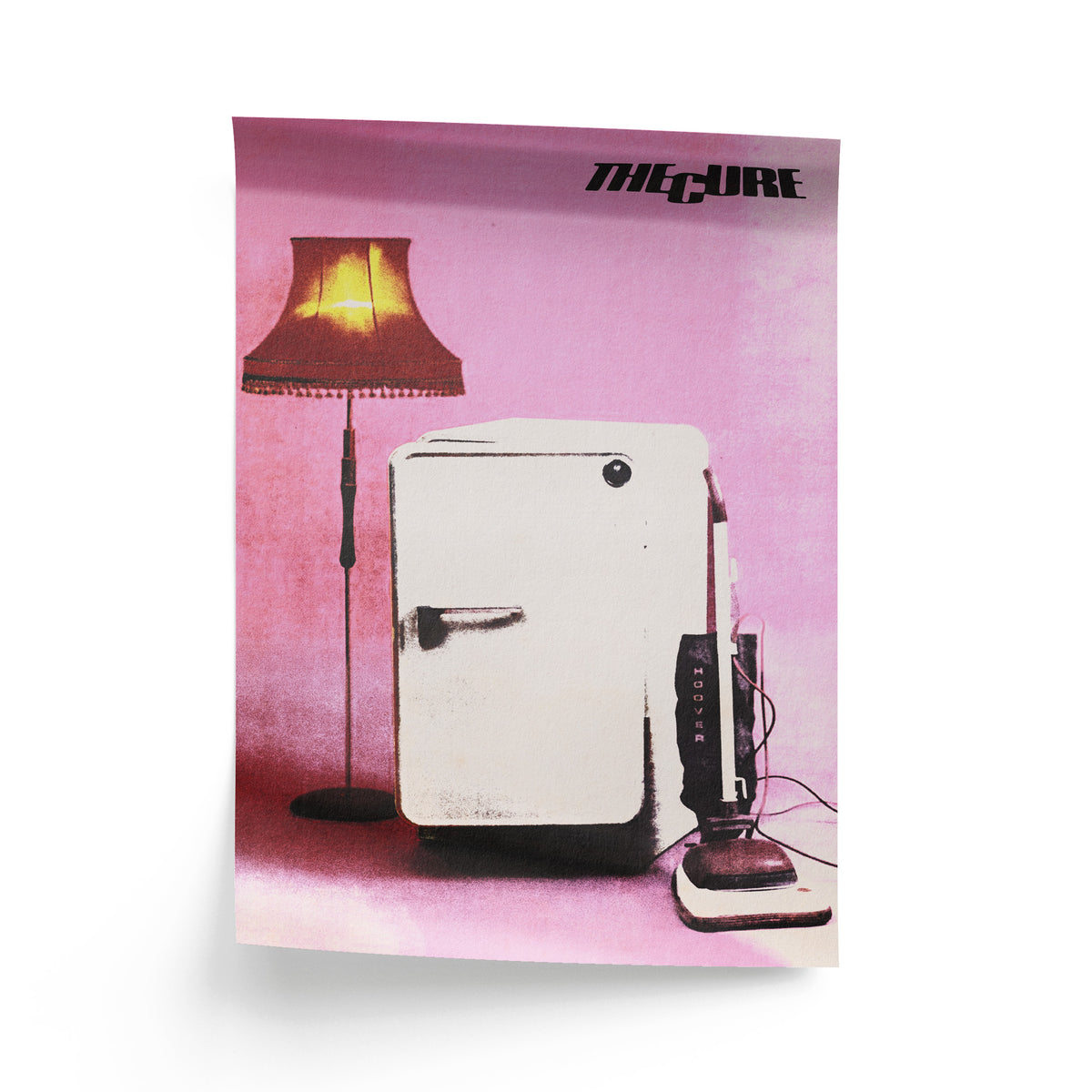 The Cure Three Imaginary Boys Album Poster