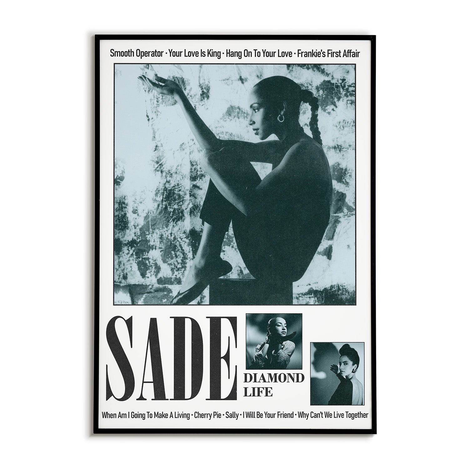 Sade Diamond Life Album Poster