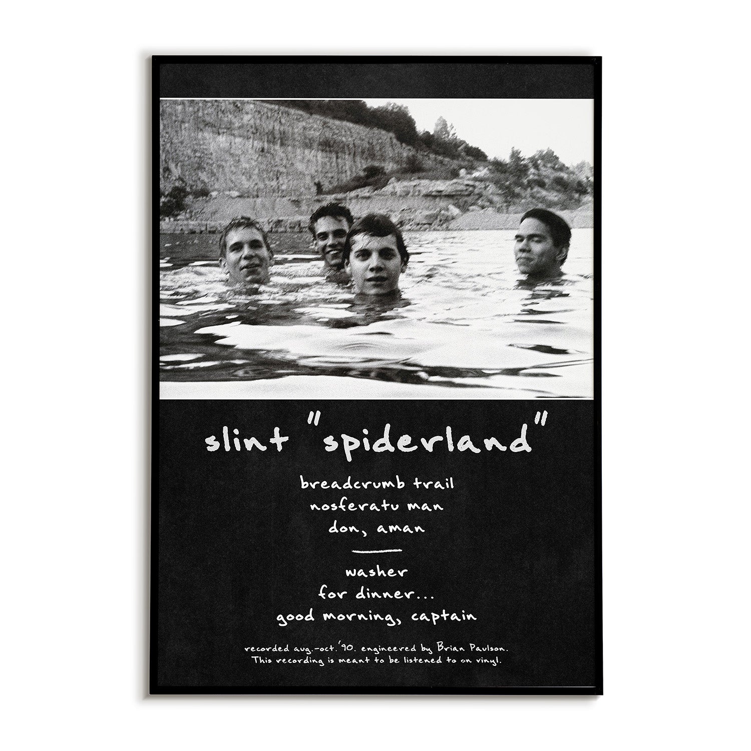 Slint Spiderland Poster