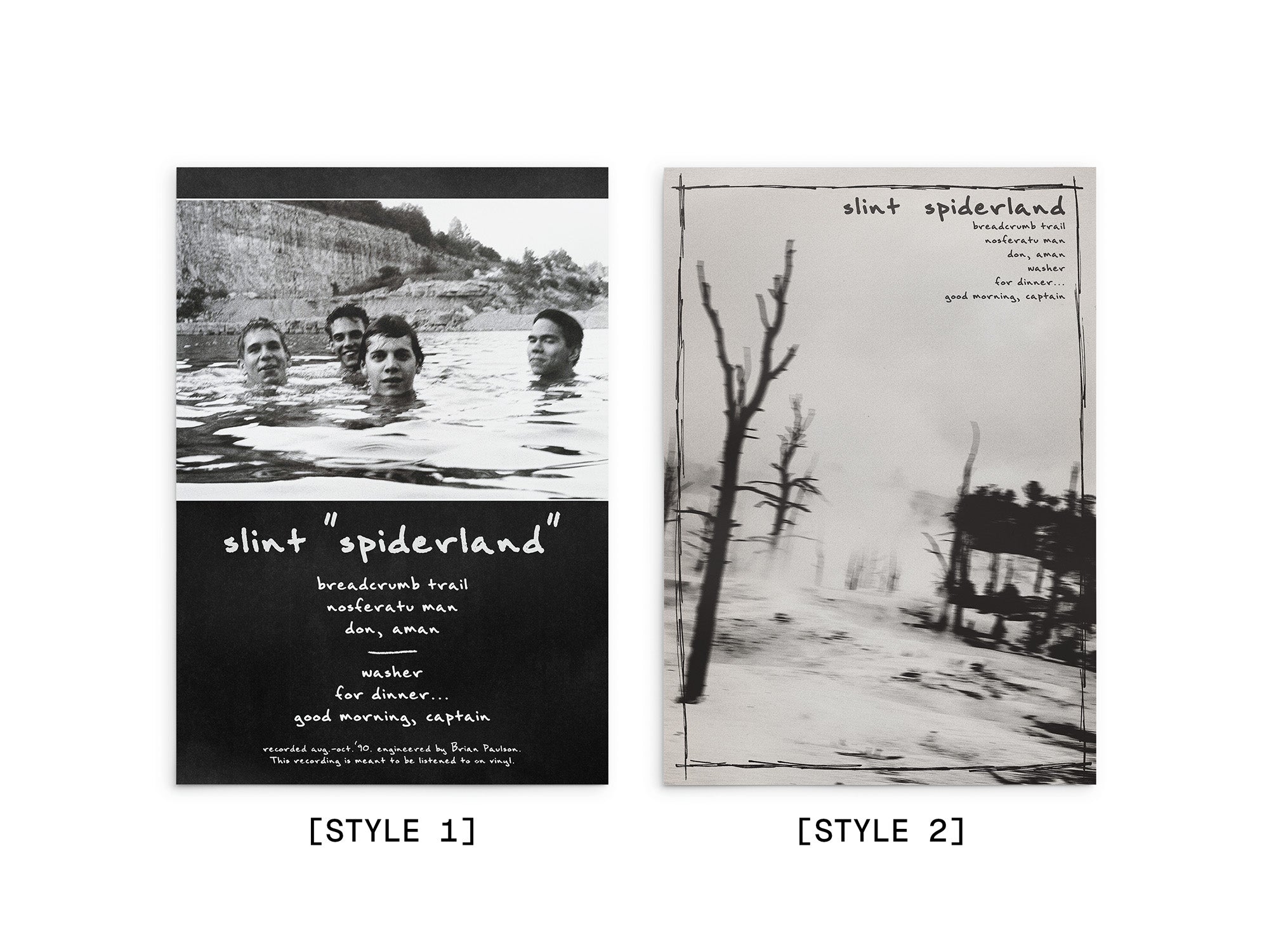 Slint Spiderland Poster