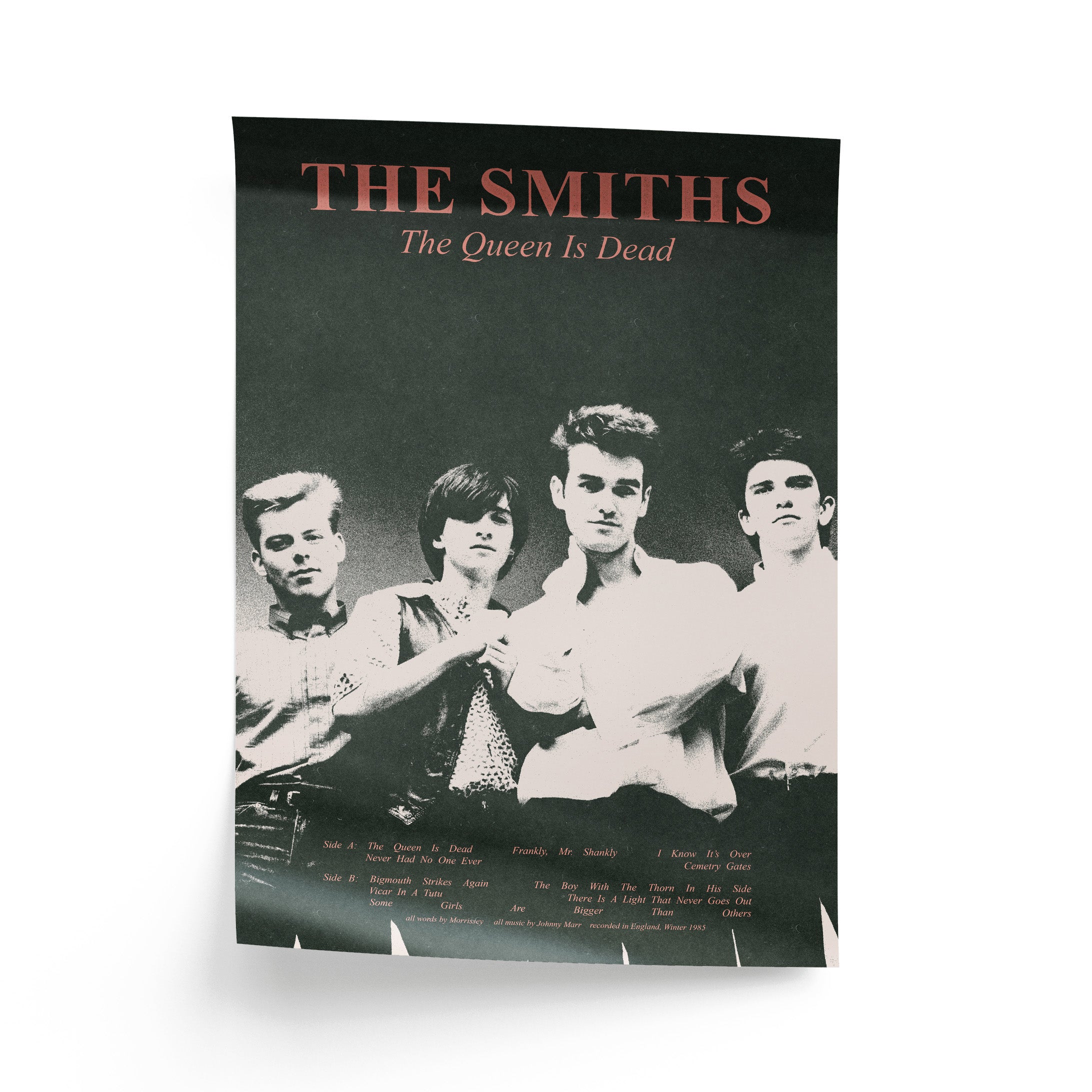 The Smiths The Queen Is Dead Poster