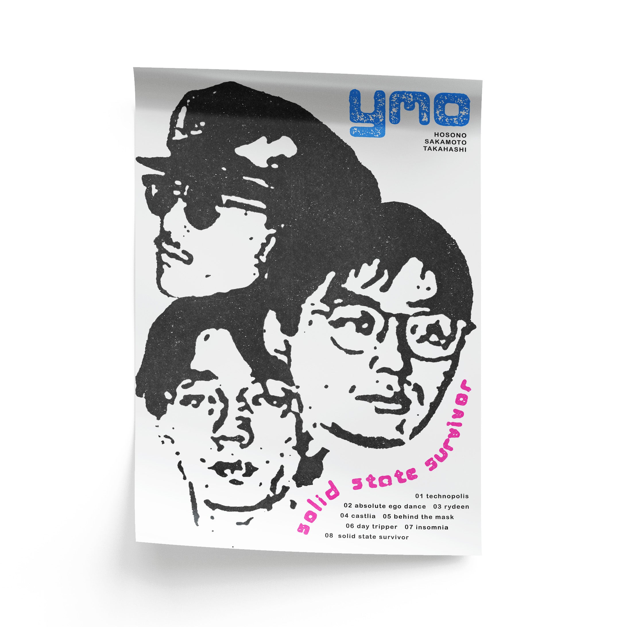 Yellow Magic Orchestra Solid State Survivor Poster