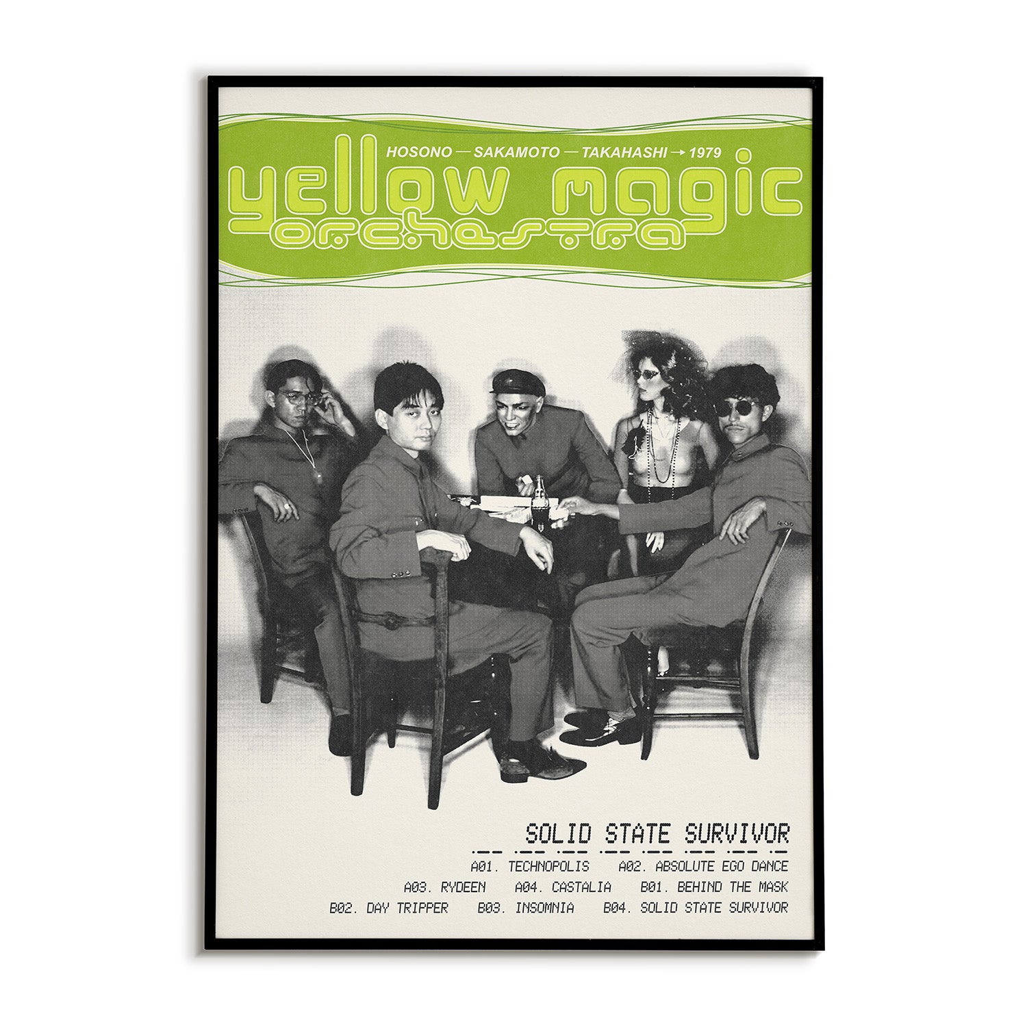 Yellow Magic Orchestra Solid State Survivor Poster
