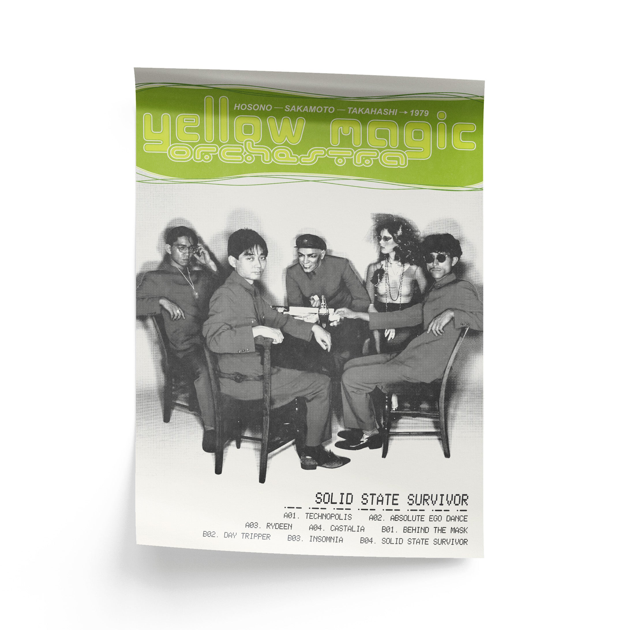 Yellow Magic Orchestra Solid State Survivor Poster