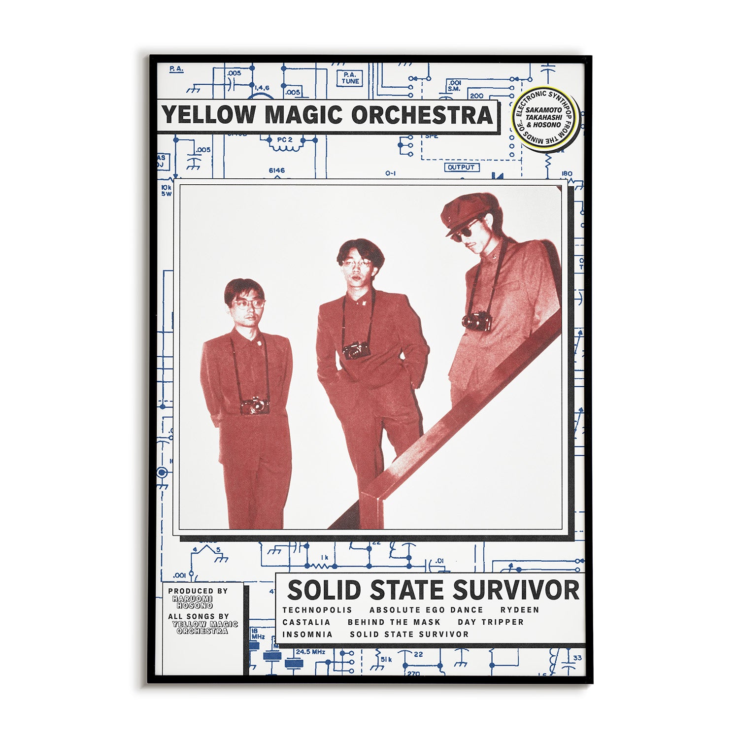 Yellow Magic Orchestra Solid State Survivor Poster