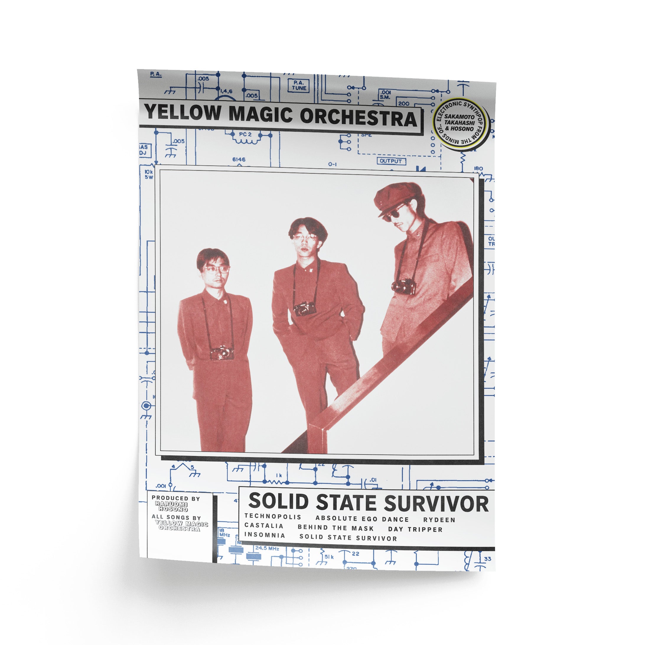 Yellow Magic Orchestra Solid State Survivor Poster